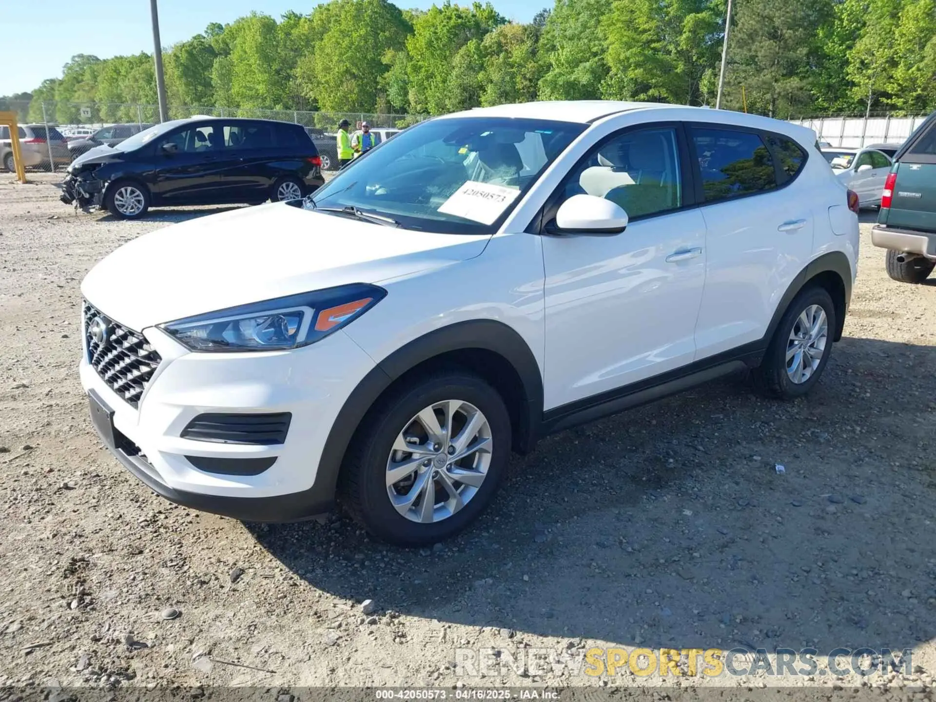 2 Photograph of a damaged car KM8J2CA47LU215613 HYUNDAI TUCSON 2020