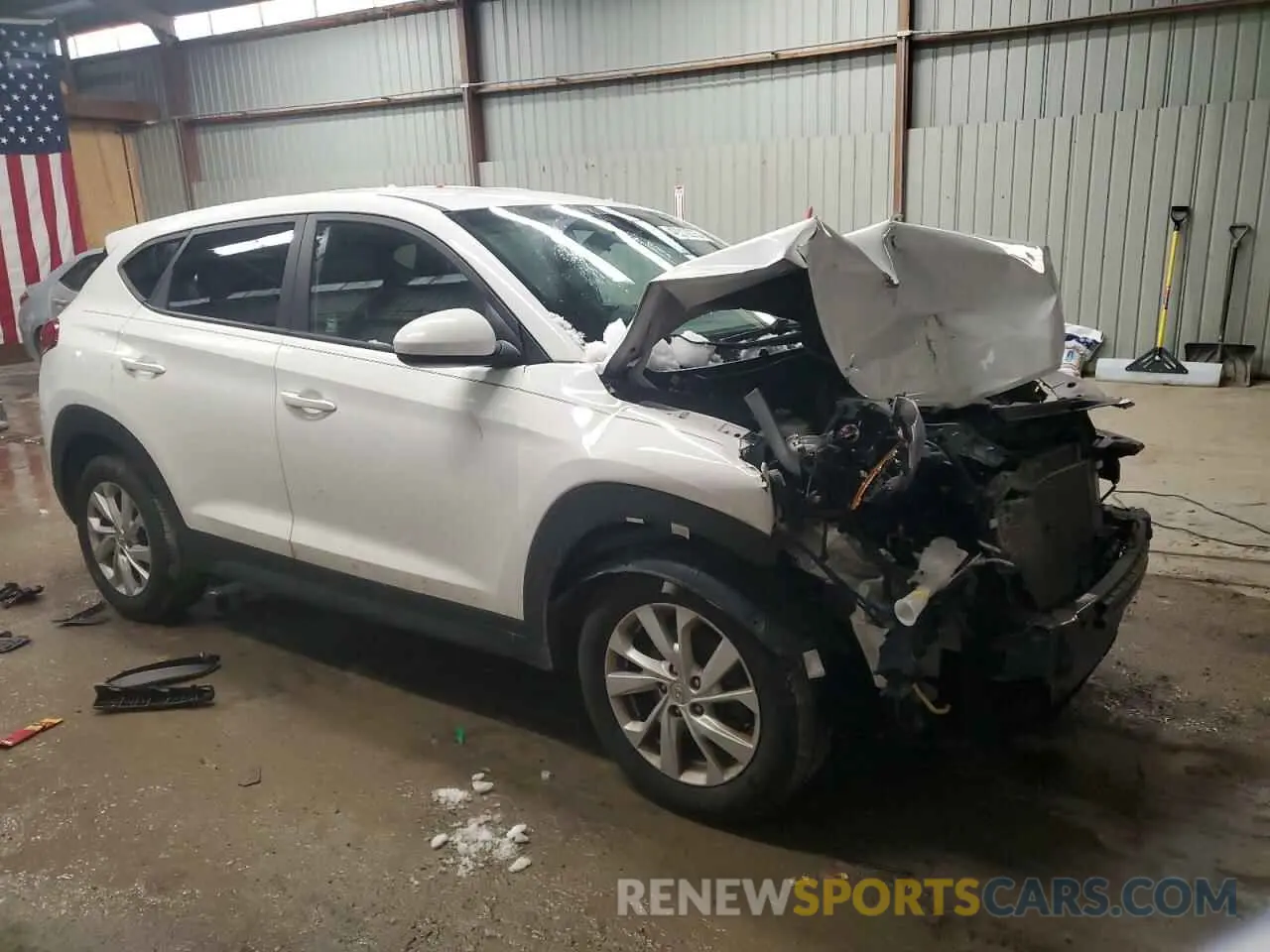 4 Photograph of a damaged car KM8J2CA47LU231231 HYUNDAI TUCSON 2020