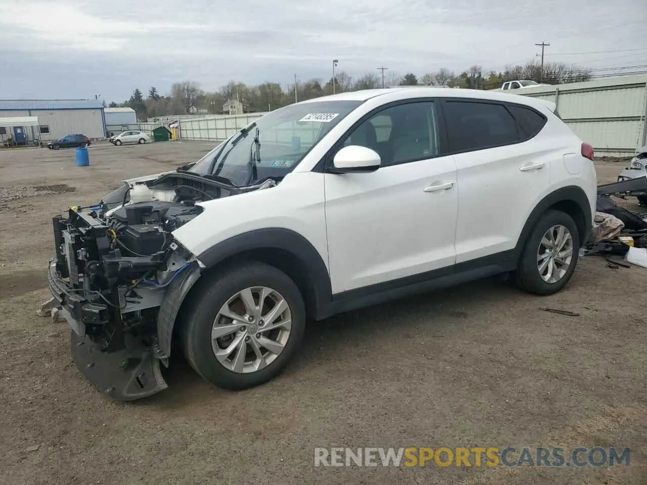 1 Photograph of a damaged car KM8J2CA47LU239569 HYUNDAI TUCSON 2020
