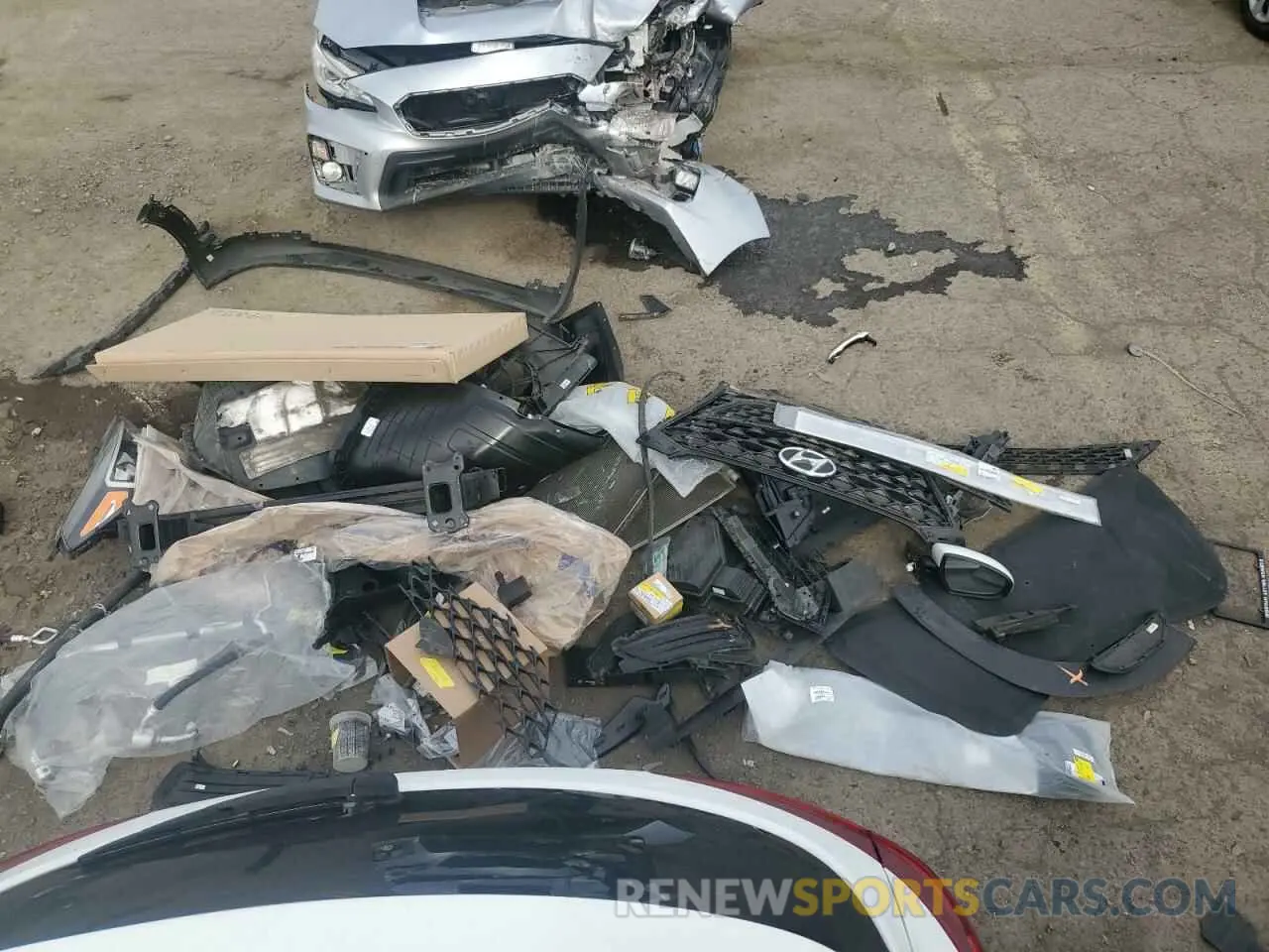 13 Photograph of a damaged car KM8J2CA47LU239569 HYUNDAI TUCSON 2020