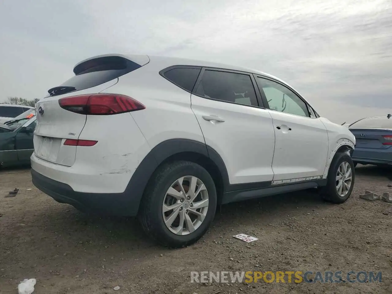 3 Photograph of a damaged car KM8J2CA47LU239569 HYUNDAI TUCSON 2020