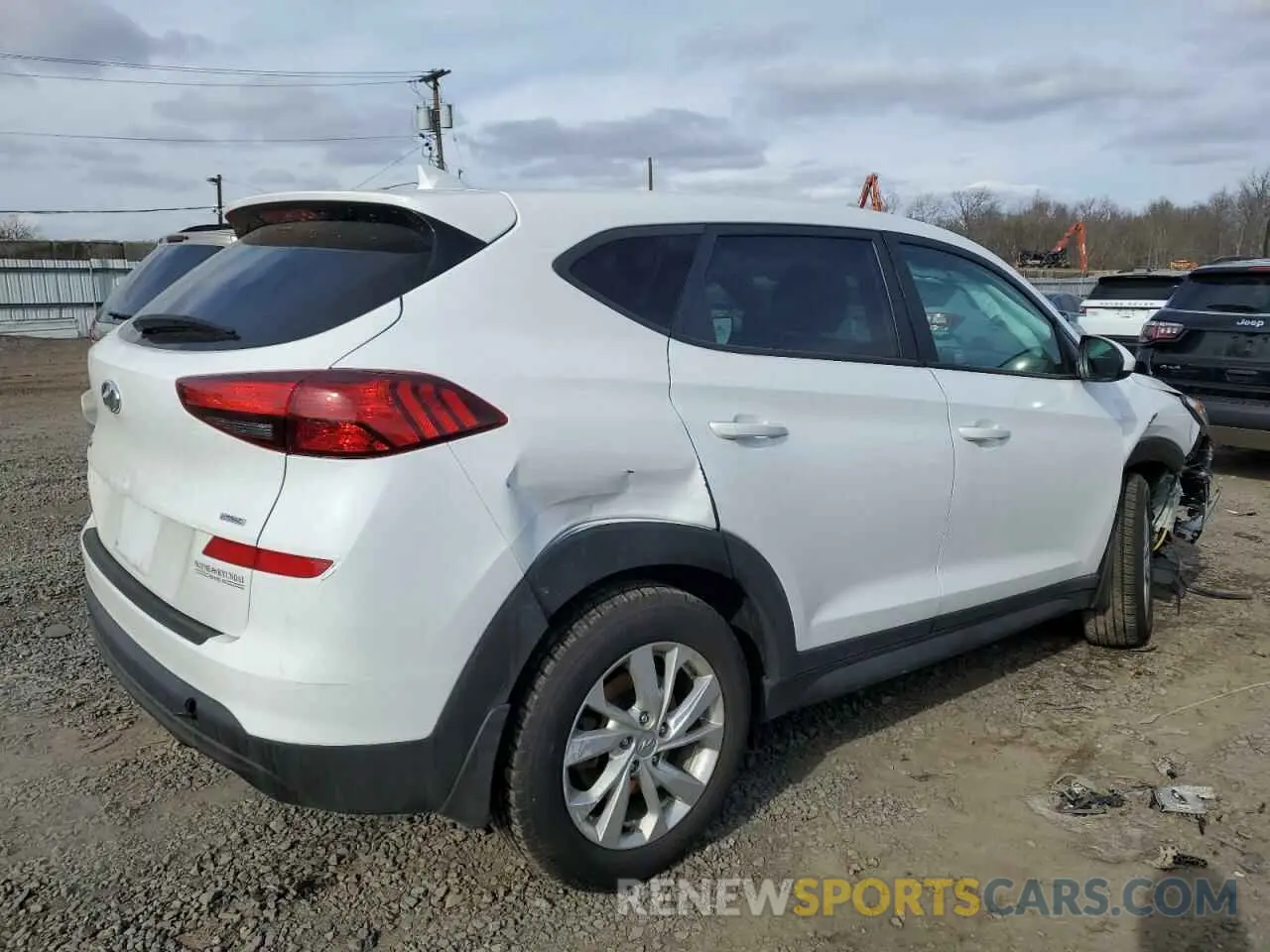 3 Photograph of a damaged car KM8J2CA48LU225700 HYUNDAI TUCSON 2020