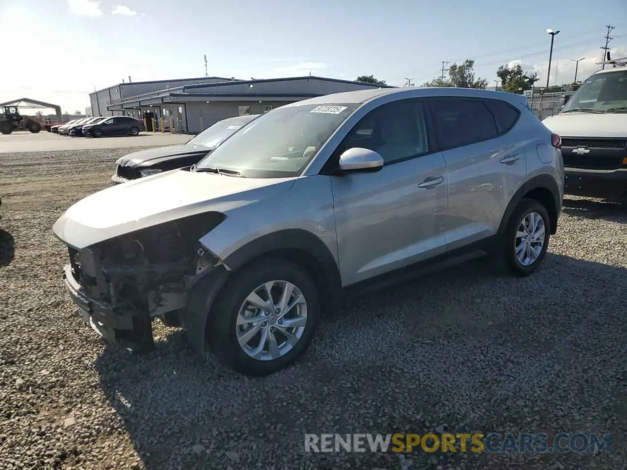 1 Photograph of a damaged car KM8J2CA49LU278096 HYUNDAI TUCSON 2020