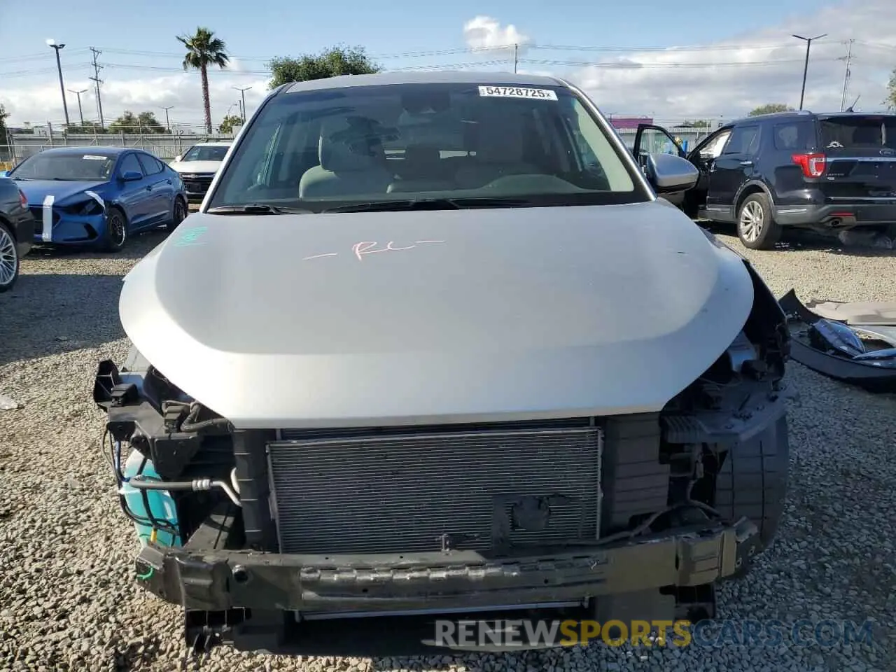 5 Photograph of a damaged car KM8J2CA49LU278096 HYUNDAI TUCSON 2020