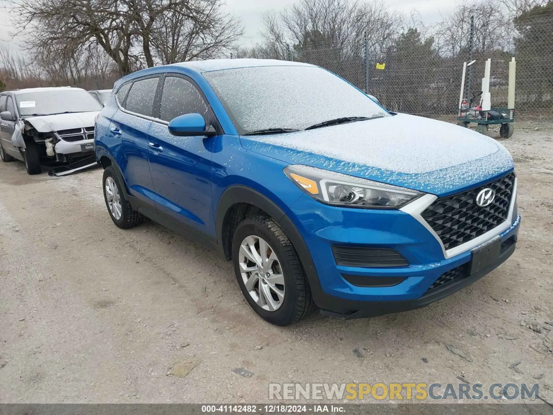 1 Photograph of a damaged car KM8J2CA4XLU132483 HYUNDAI TUCSON 2020
