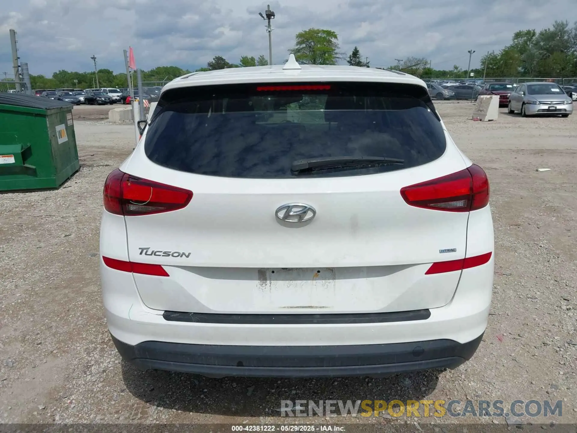 15 Фотография поврежденного автомобиля KM8J2CA4XLU246502 HYUNDAI TUCSON 2020