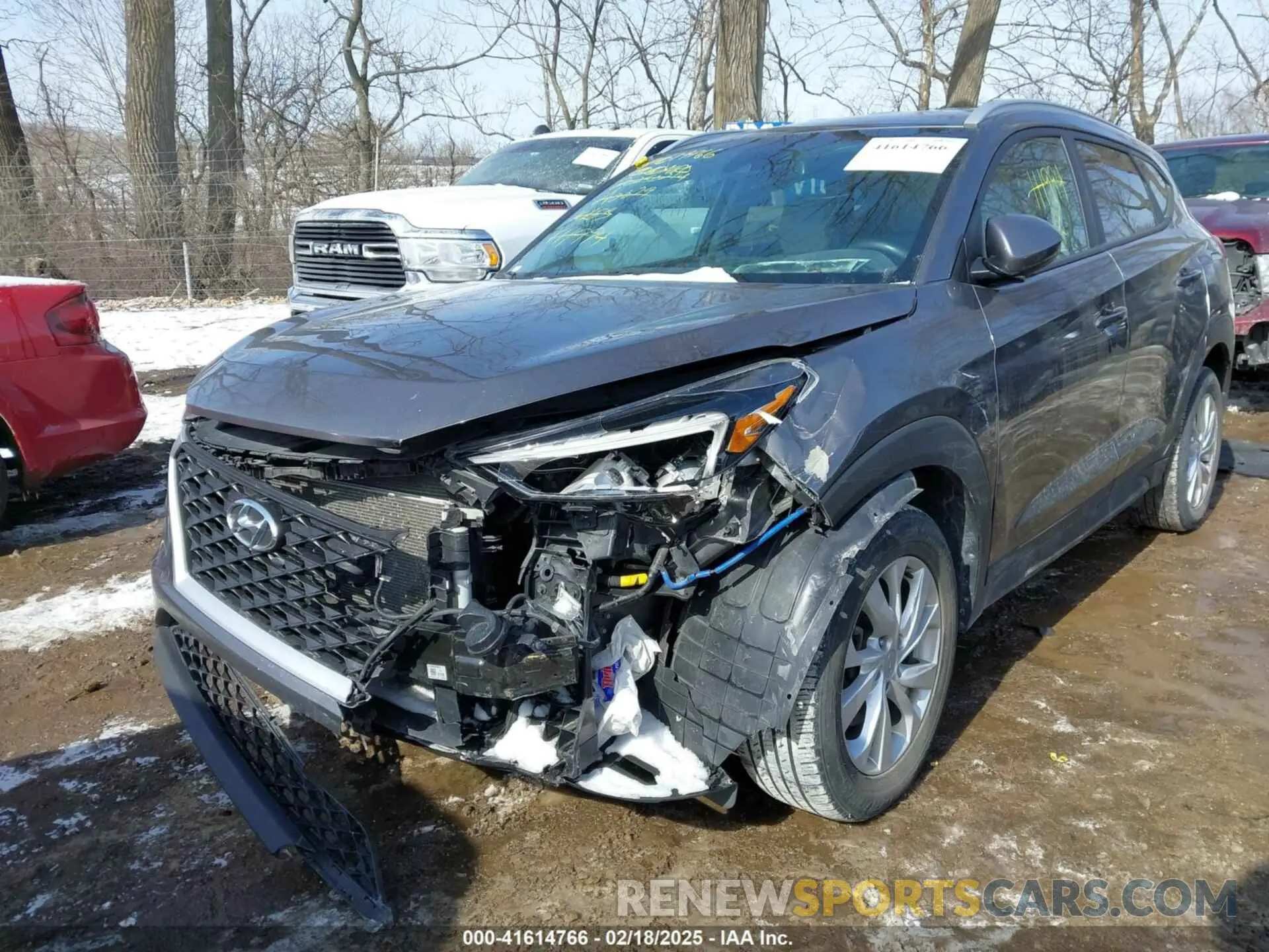 6 Photograph of a damaged car KM8J33A40LU111994 HYUNDAI TUCSON 2020