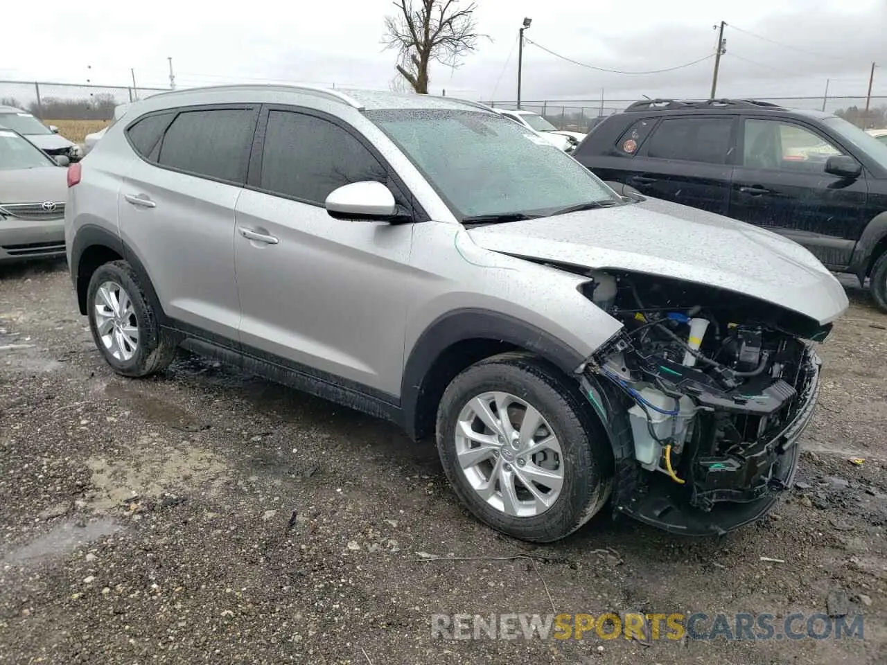 4 Photograph of a damaged car KM8J33A40LU214686 HYUNDAI TUCSON 2020