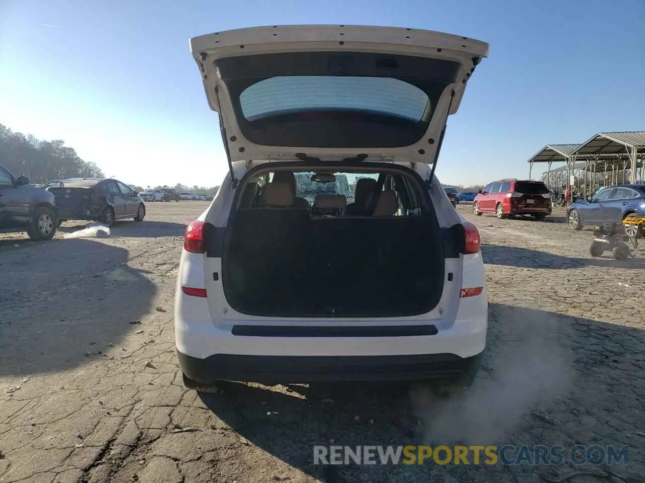 6 Photograph of a damaged car KM8J33A40LU227972 HYUNDAI TUCSON 2020