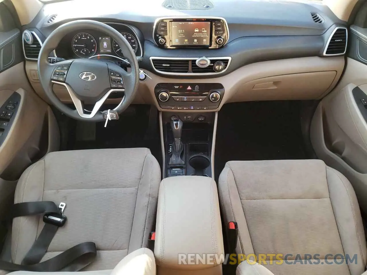 8 Photograph of a damaged car KM8J33A40LU227972 HYUNDAI TUCSON 2020