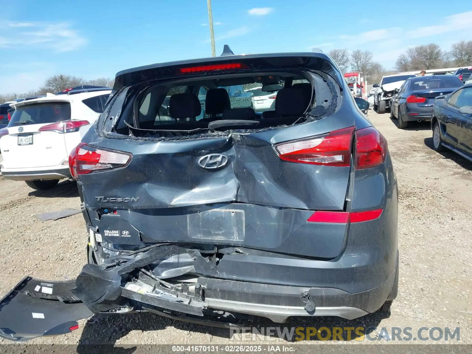 16 Photograph of a damaged car KM8J33A40LU273527 HYUNDAI TUCSON 2020