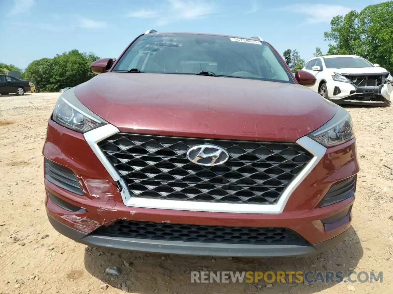 5 Photograph of a damaged car KM8J33A41LU085406 HYUNDAI TUCSON 2020