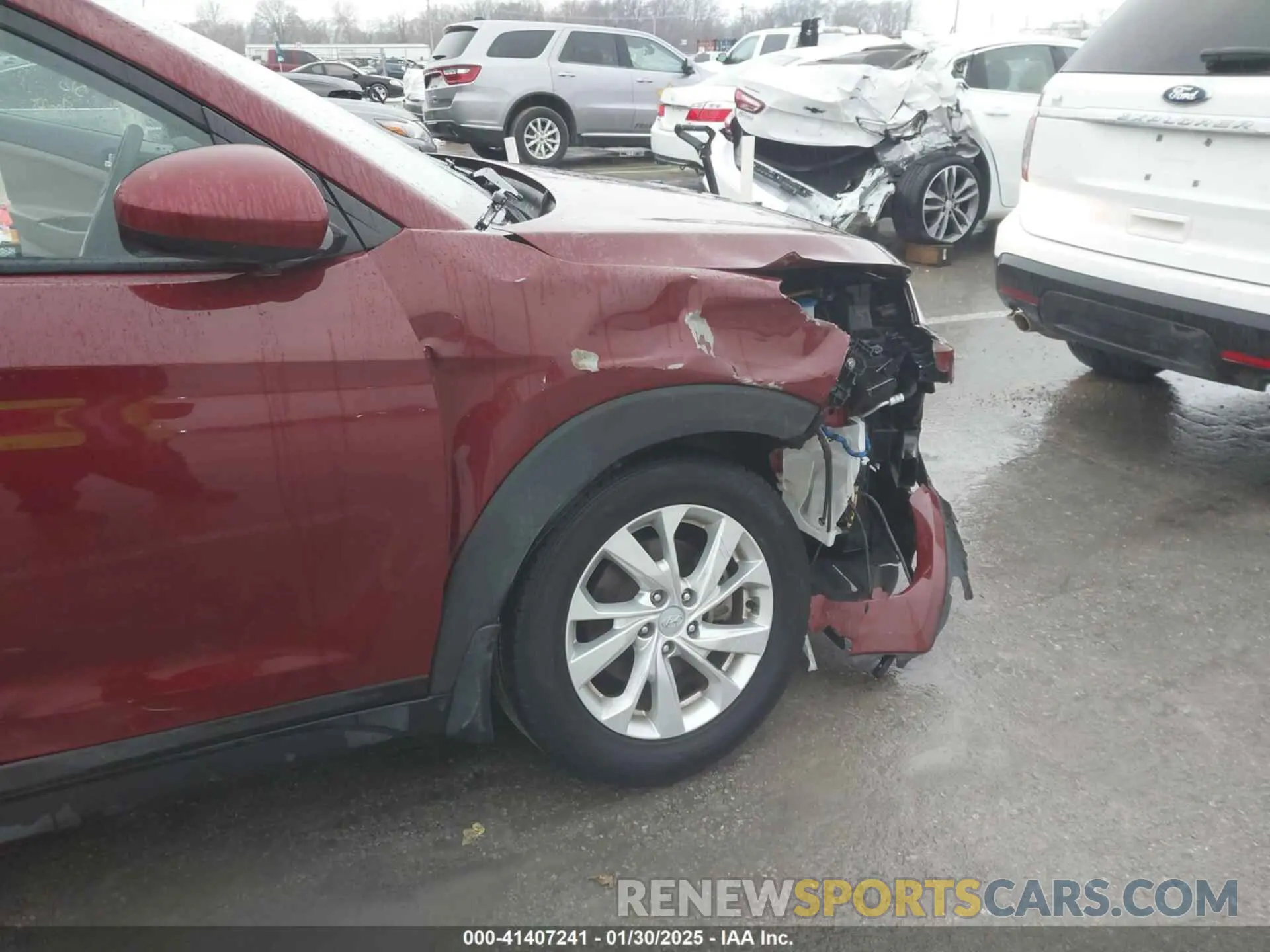 12 Photograph of a damaged car KM8J33A42LU200367 HYUNDAI TUCSON 2020