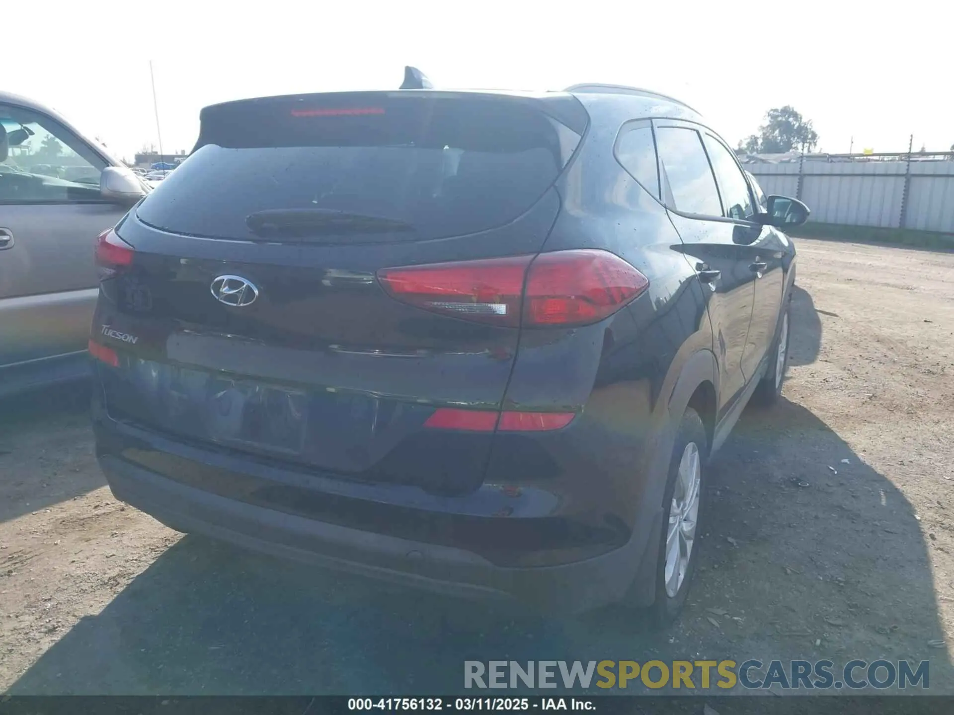 4 Фотография поврежденного автомобиля KM8J33A43LU168609 HYUNDAI TUCSON 2020