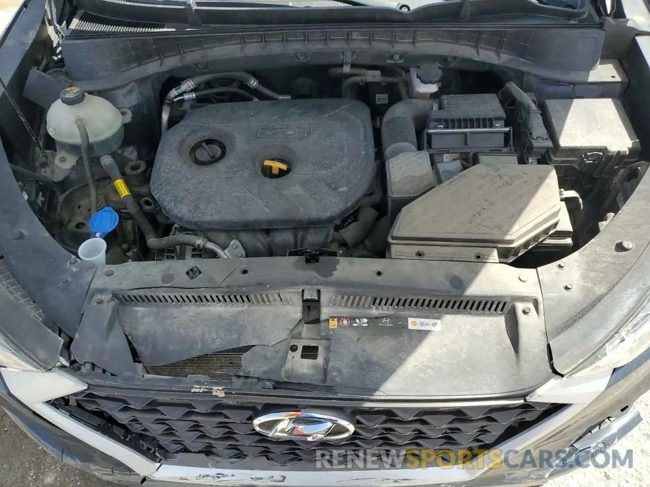 13 Photograph of a damaged car KM8J33A44LU268105 HYUNDAI TUCSON 2020