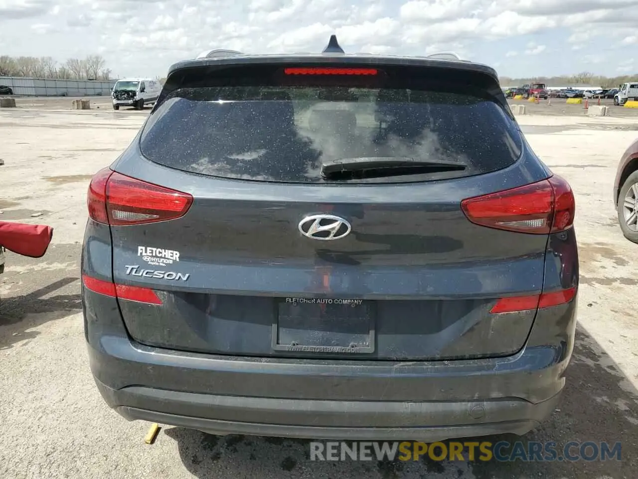 6 Photograph of a damaged car KM8J33A44LU268105 HYUNDAI TUCSON 2020
