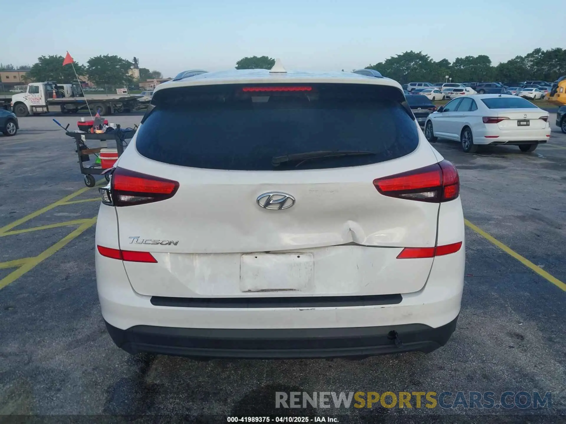 15 Photograph of a damaged car KM8J33A44LU272445 HYUNDAI TUCSON 2020