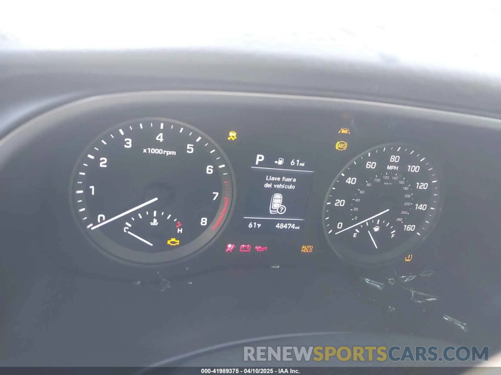 7 Photograph of a damaged car KM8J33A44LU272445 HYUNDAI TUCSON 2020