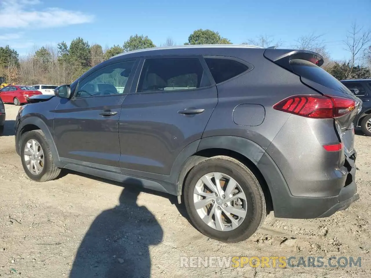 2 Photograph of a damaged car KM8J33A45LU157725 HYUNDAI TUCSON 2020