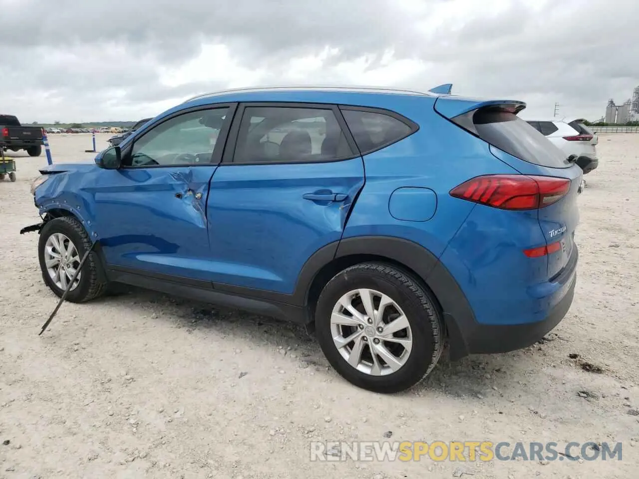 2 Фотография поврежденного автомобиля KM8J33A45LU207832 HYUNDAI TUCSON 2020