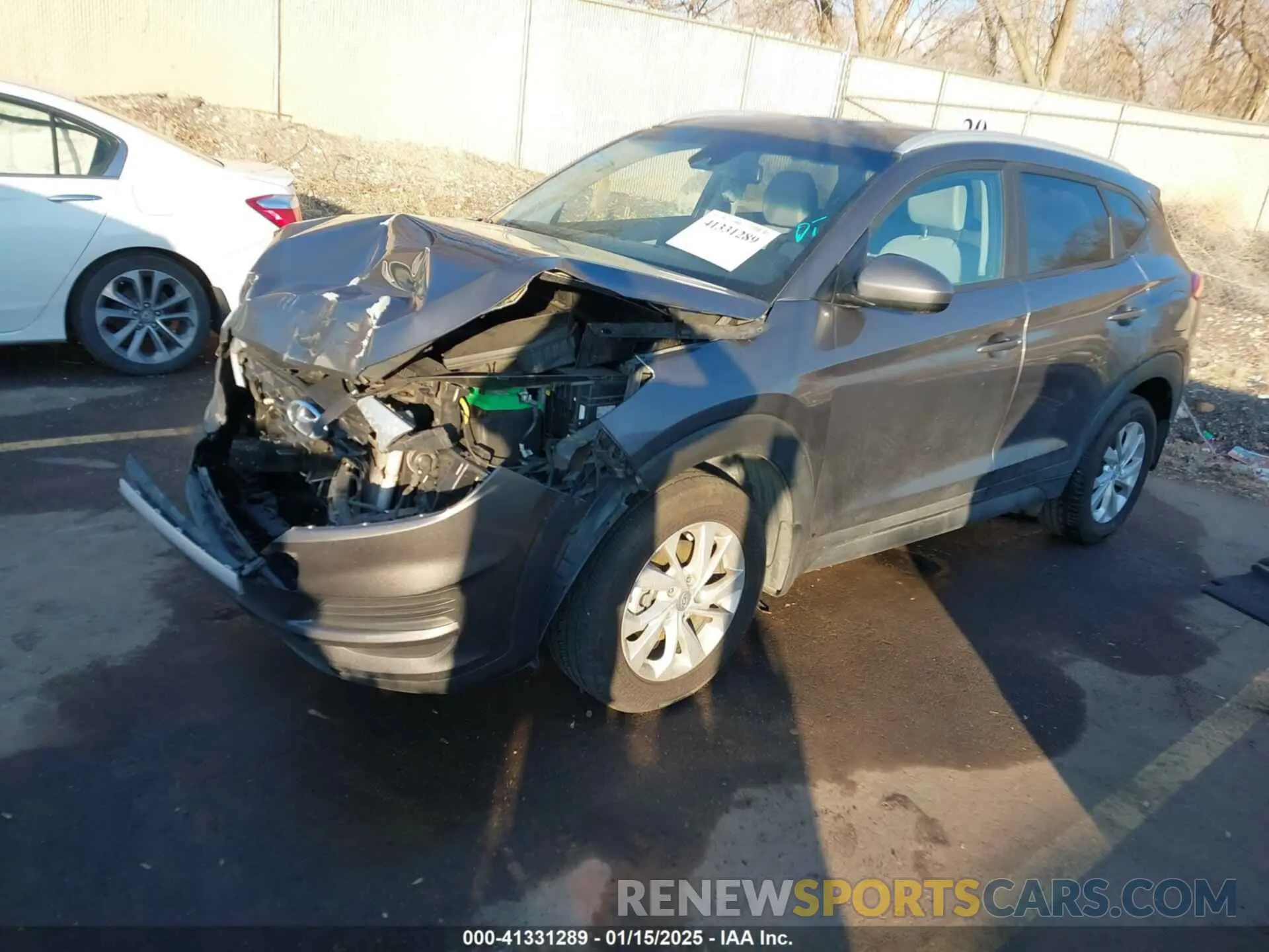 2 Photograph of a damaged car KM8J33A46LU160018 HYUNDAI TUCSON 2020