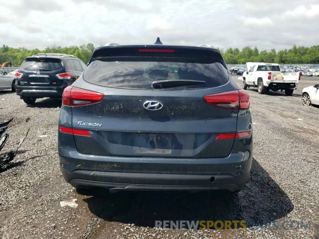 6 Photograph of a damaged car KM8J33A47LU158715 HYUNDAI TUCSON 2020