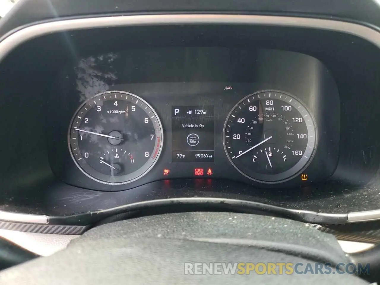9 Photograph of a damaged car KM8J33A47LU158715 HYUNDAI TUCSON 2020