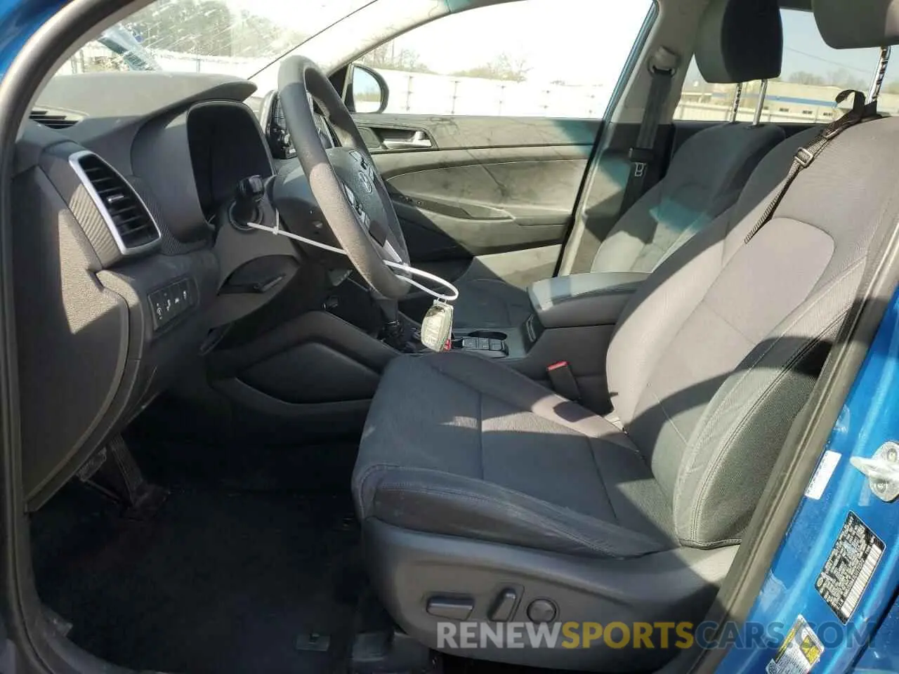 7 Photograph of a damaged car KM8J33A47LU172372 HYUNDAI TUCSON 2020