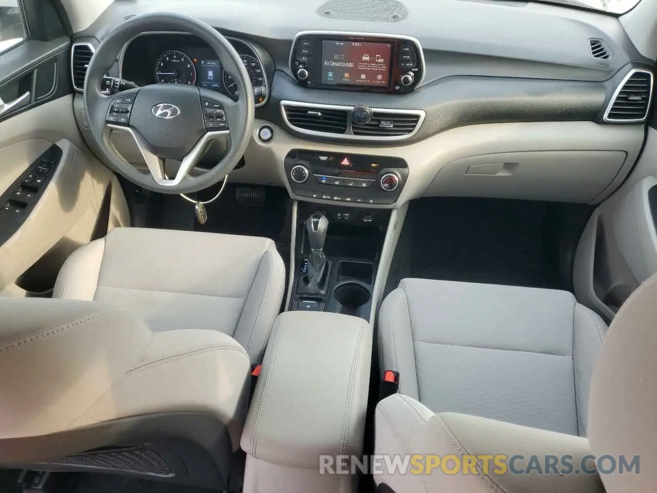 8 Фотография поврежденного автомобиля KM8J33A47LU272312 HYUNDAI TUCSON 2020
