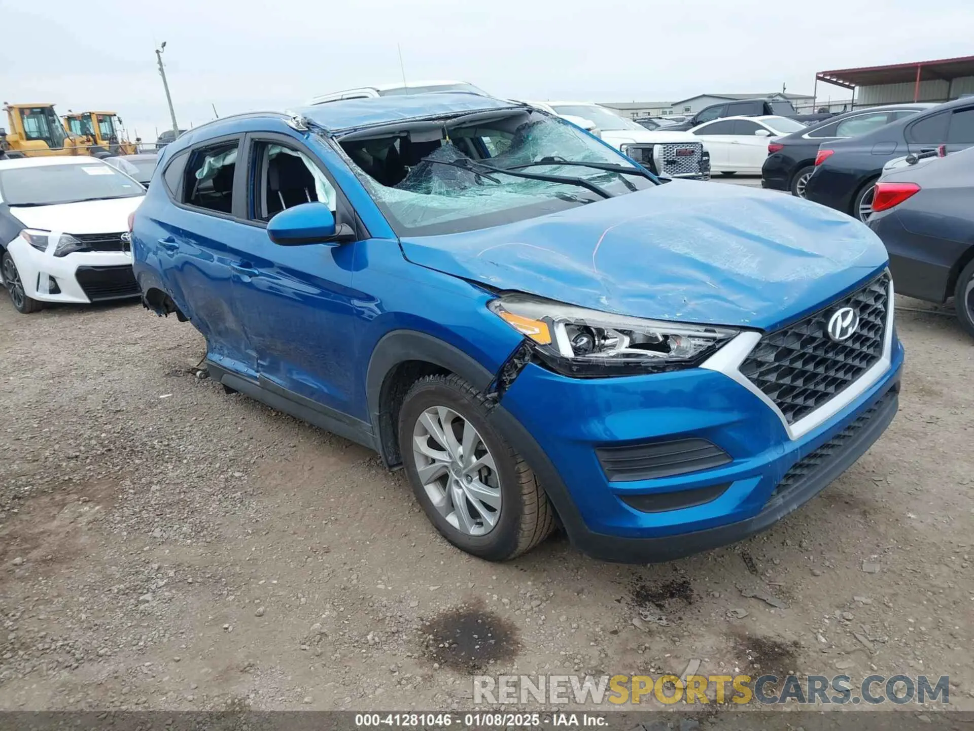 1 Фотография поврежденного автомобиля KM8J33A48LU089419 HYUNDAI TUCSON 2020