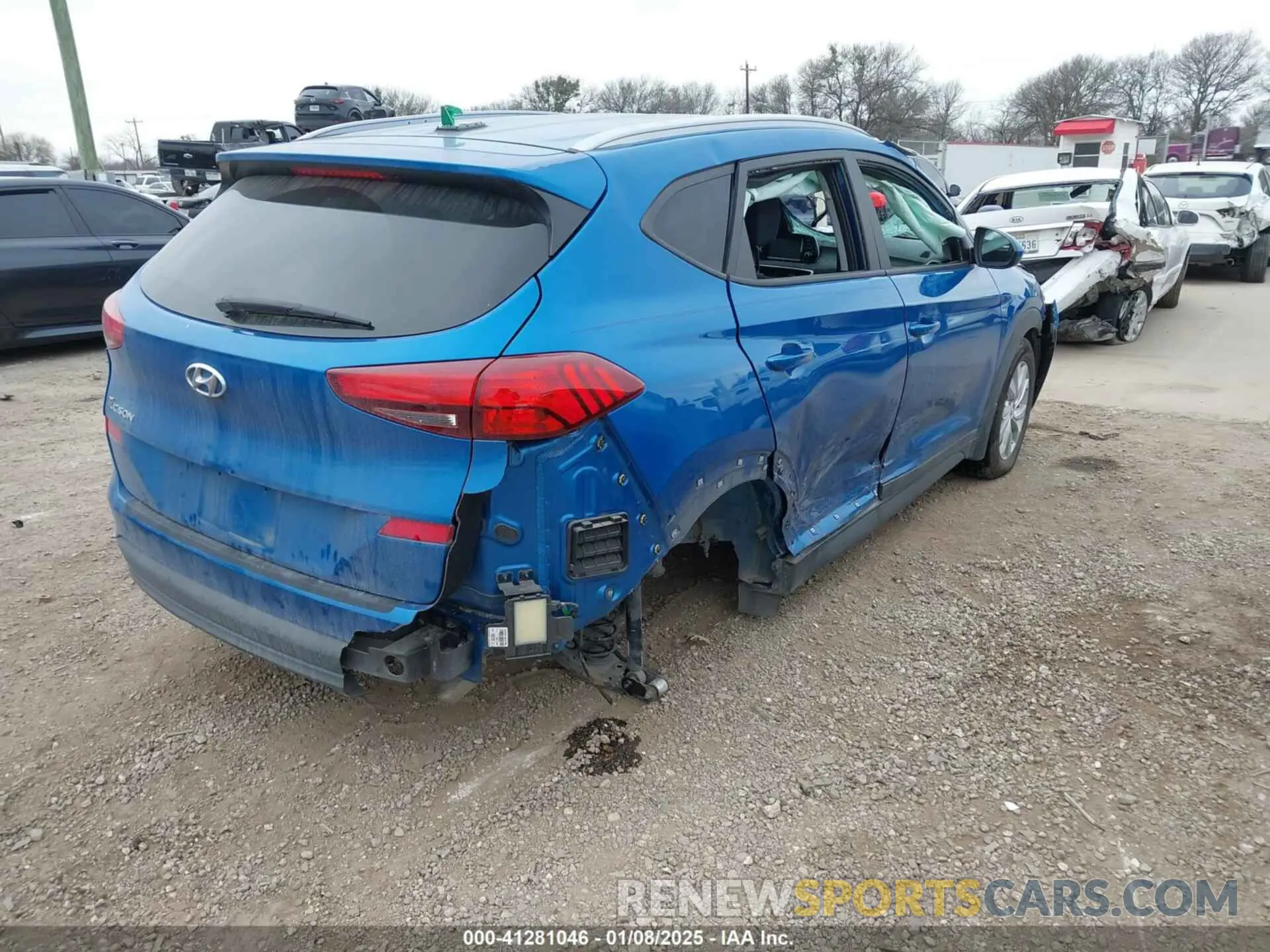 4 Фотография поврежденного автомобиля KM8J33A48LU089419 HYUNDAI TUCSON 2020