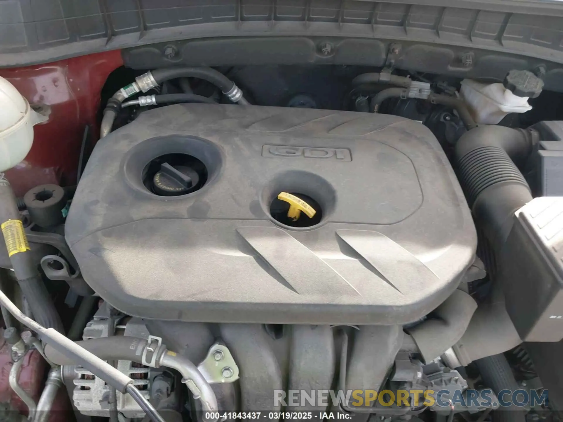 10 Photograph of a damaged car KM8J33A48LU097116 HYUNDAI TUCSON 2020