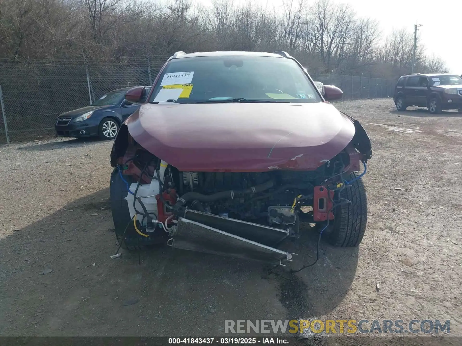 13 Photograph of a damaged car KM8J33A48LU097116 HYUNDAI TUCSON 2020
