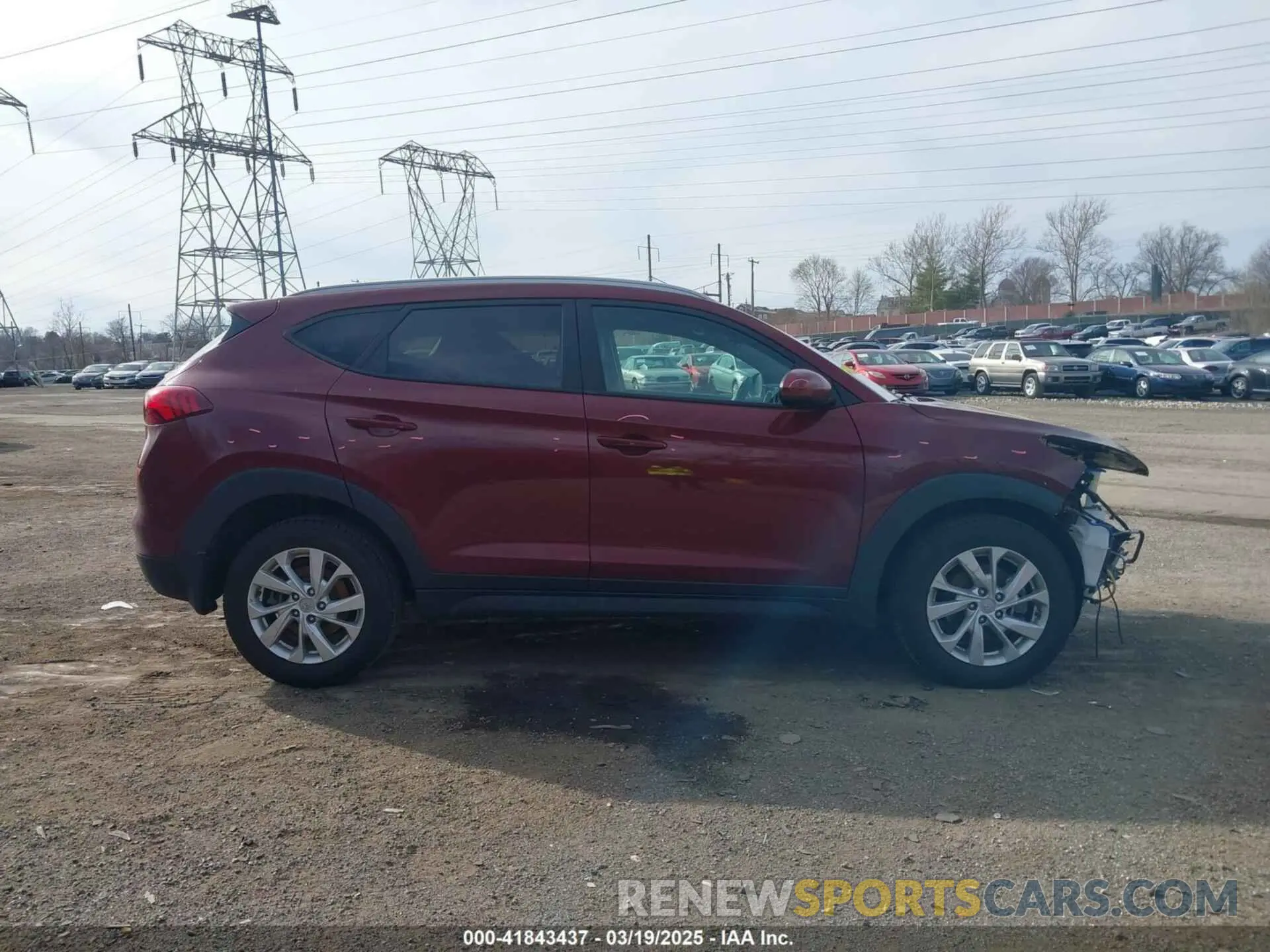 14 Photograph of a damaged car KM8J33A48LU097116 HYUNDAI TUCSON 2020