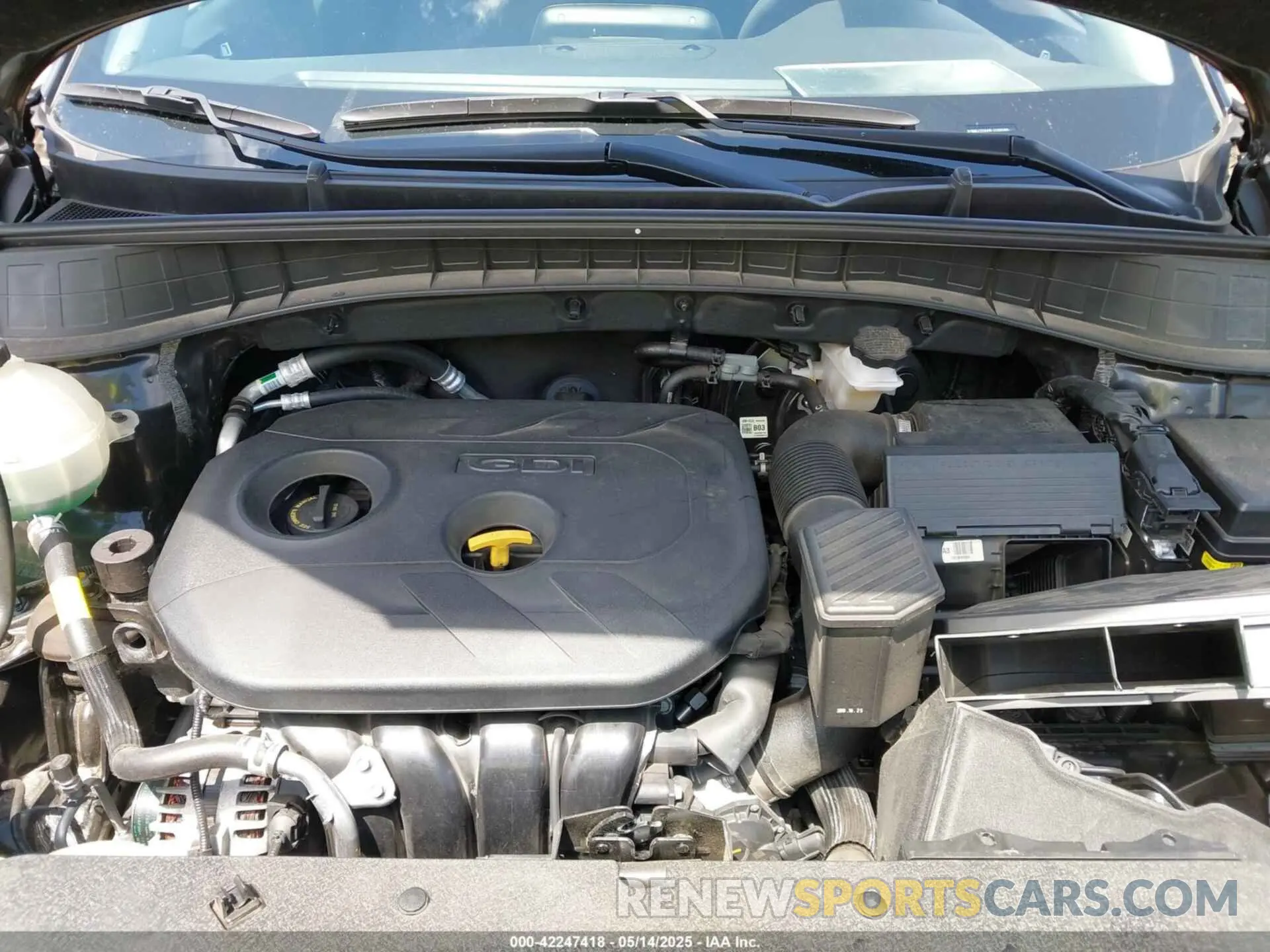 10 Photograph of a damaged car KM8J33A48LU168265 HYUNDAI TUCSON 2020