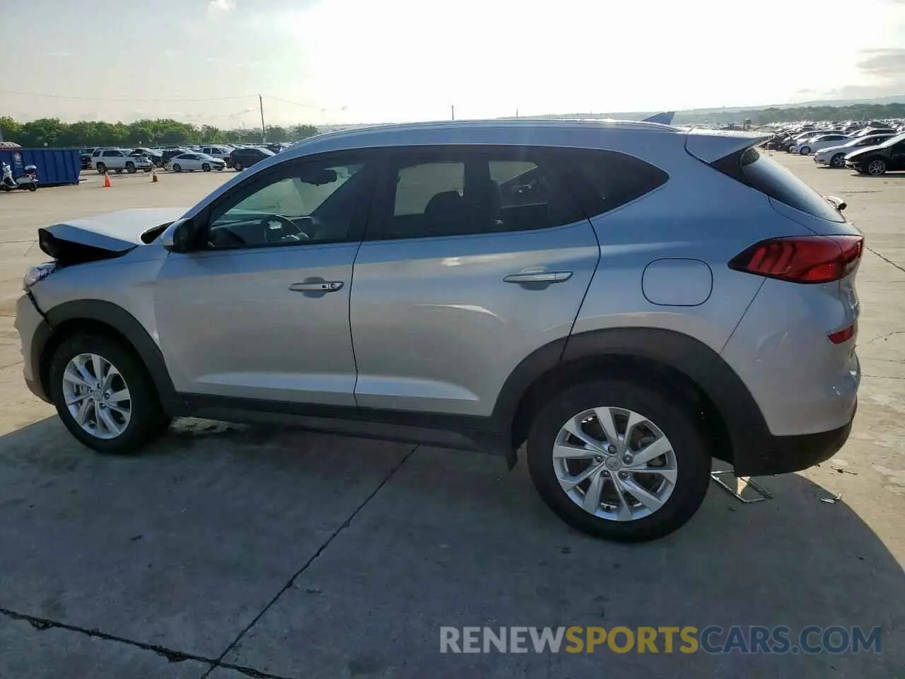 2 Фотография поврежденного автомобиля KM8J33A49LU142337 HYUNDAI TUCSON 2020