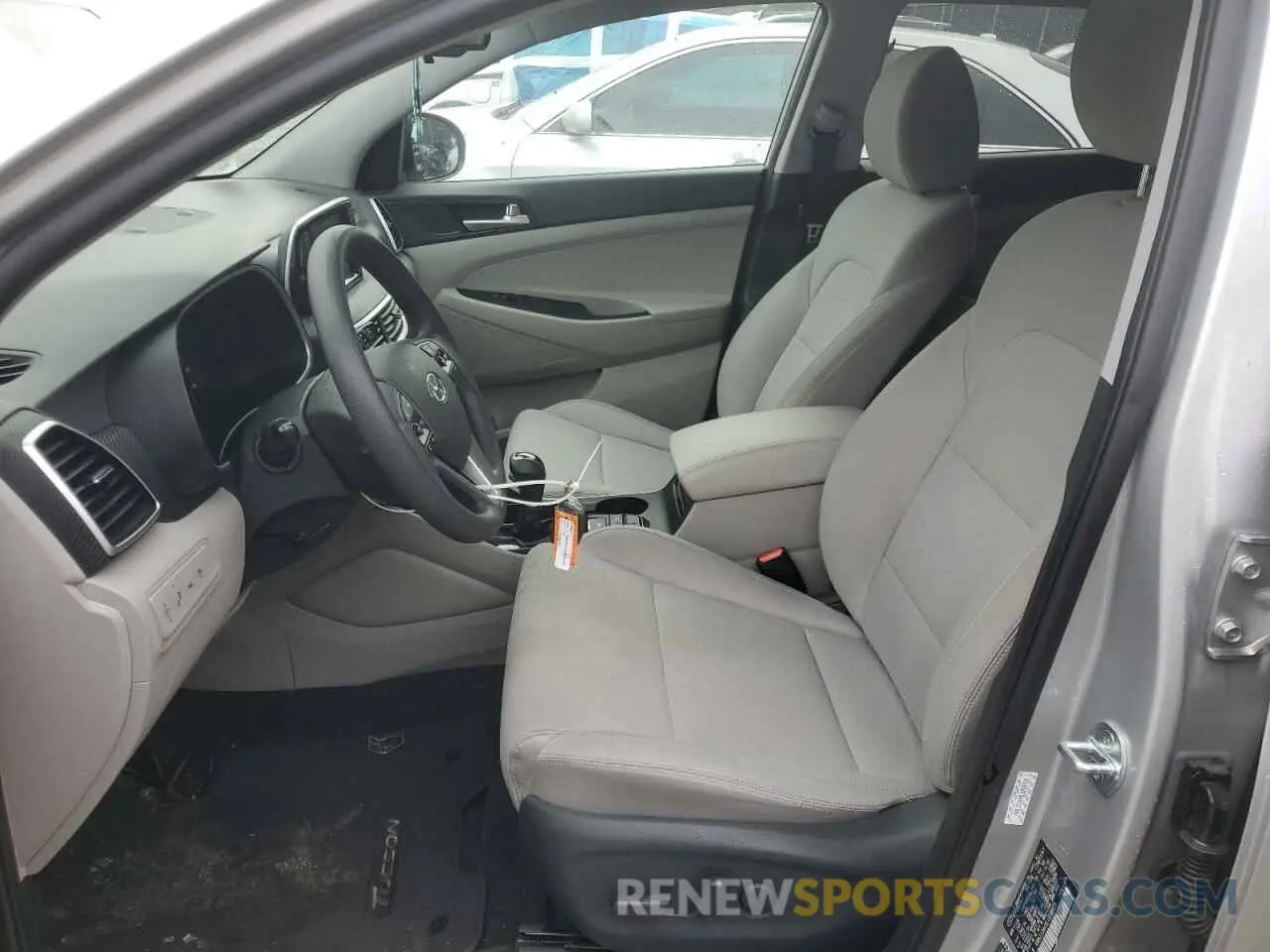 7 Photograph of a damaged car KM8J33A49LU258928 HYUNDAI TUCSON 2020