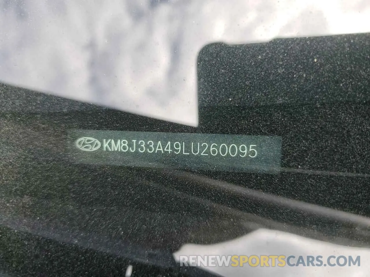 16 Photograph of a damaged car KM8J33A49LU260095 HYUNDAI TUCSON 2020
