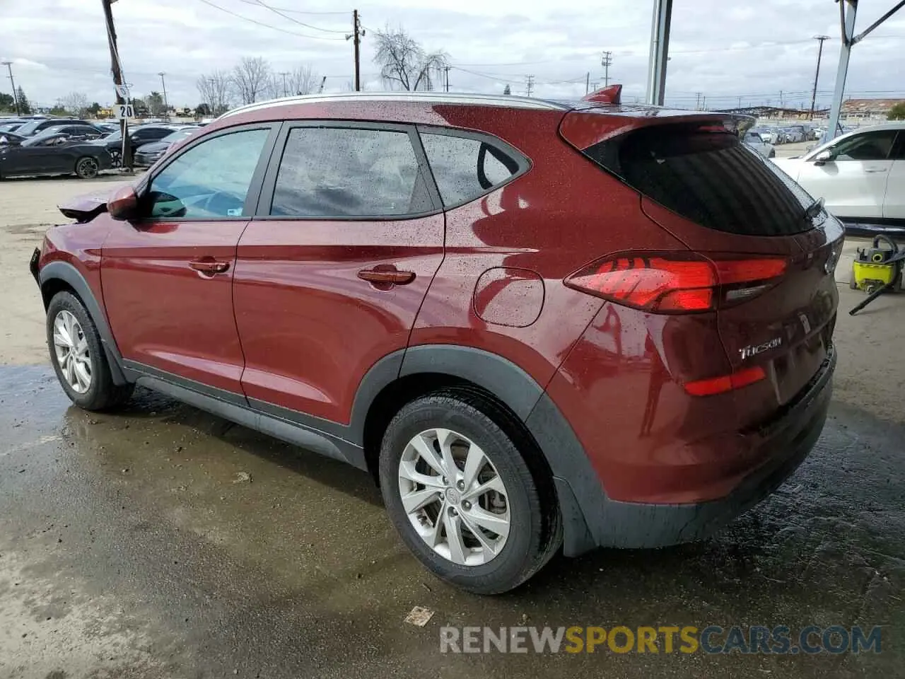 2 Photograph of a damaged car KM8J33A49LU260095 HYUNDAI TUCSON 2020