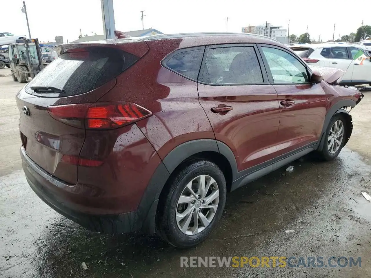 3 Photograph of a damaged car KM8J33A49LU260095 HYUNDAI TUCSON 2020