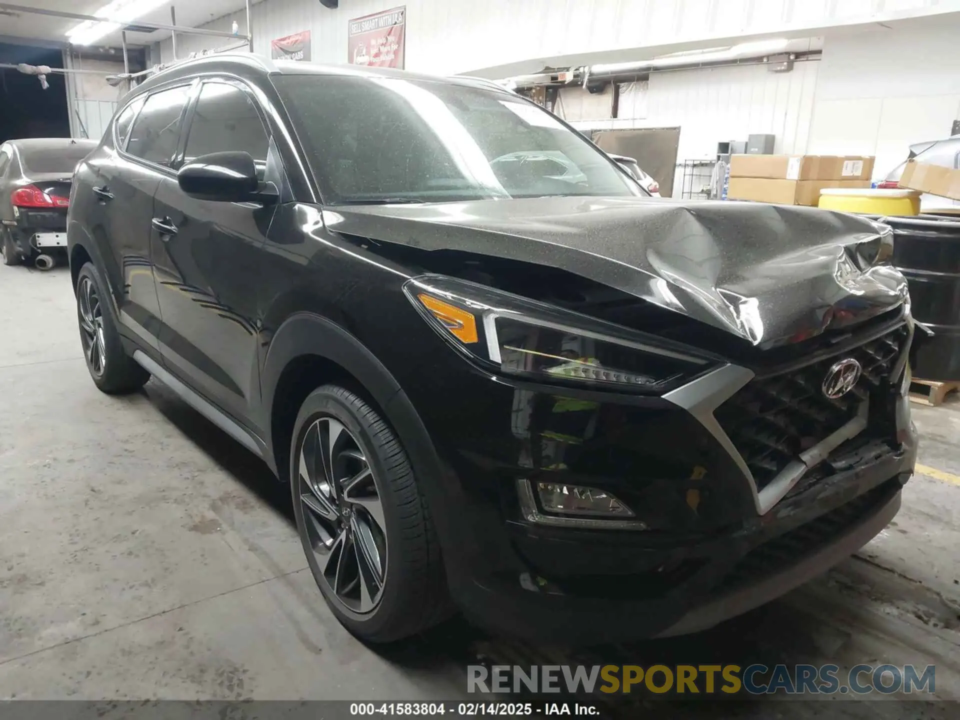 1 Фотография поврежденного автомобиля KM8J33AL1LU148513 HYUNDAI TUCSON 2020