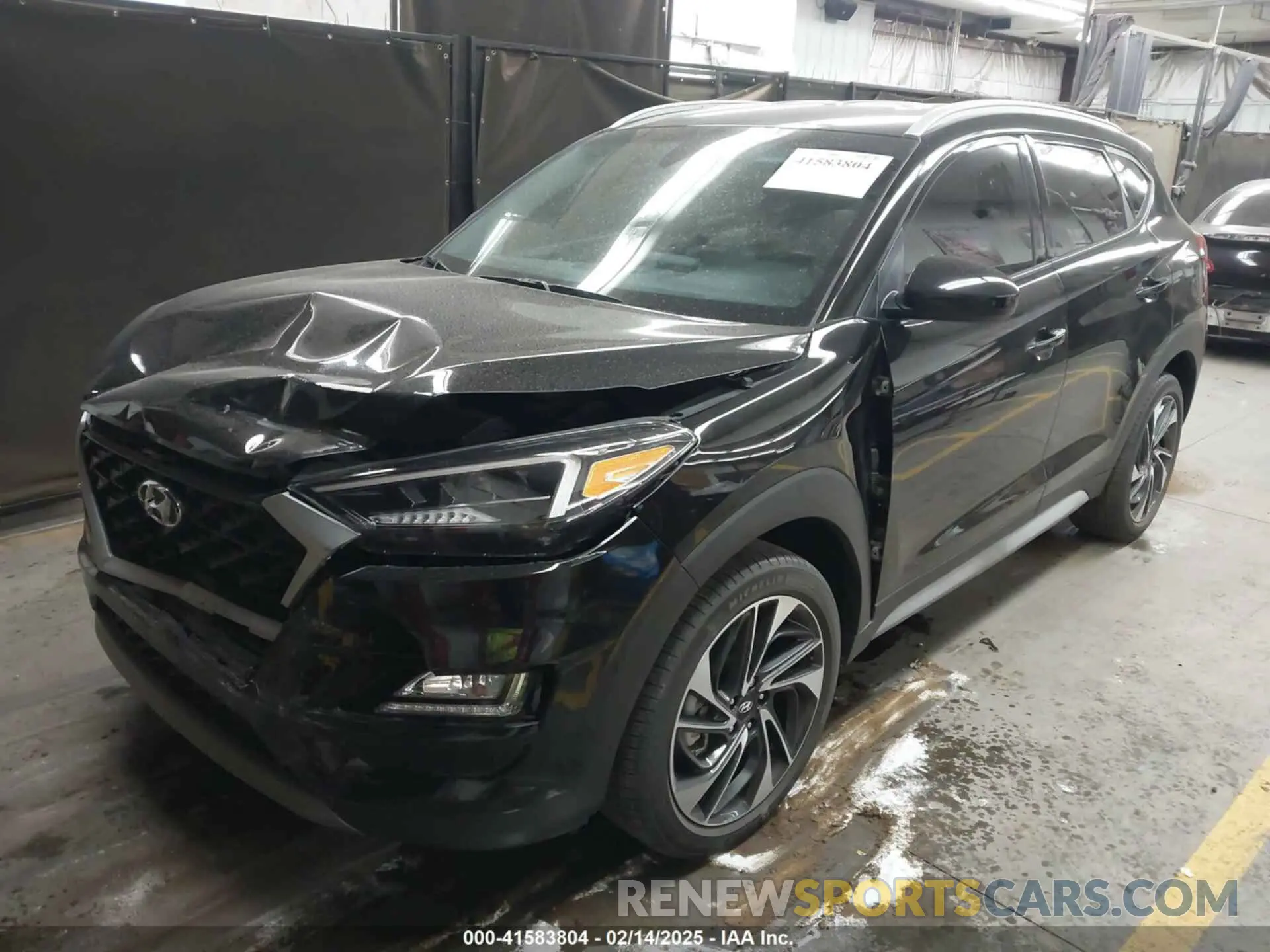 2 Фотография поврежденного автомобиля KM8J33AL1LU148513 HYUNDAI TUCSON 2020