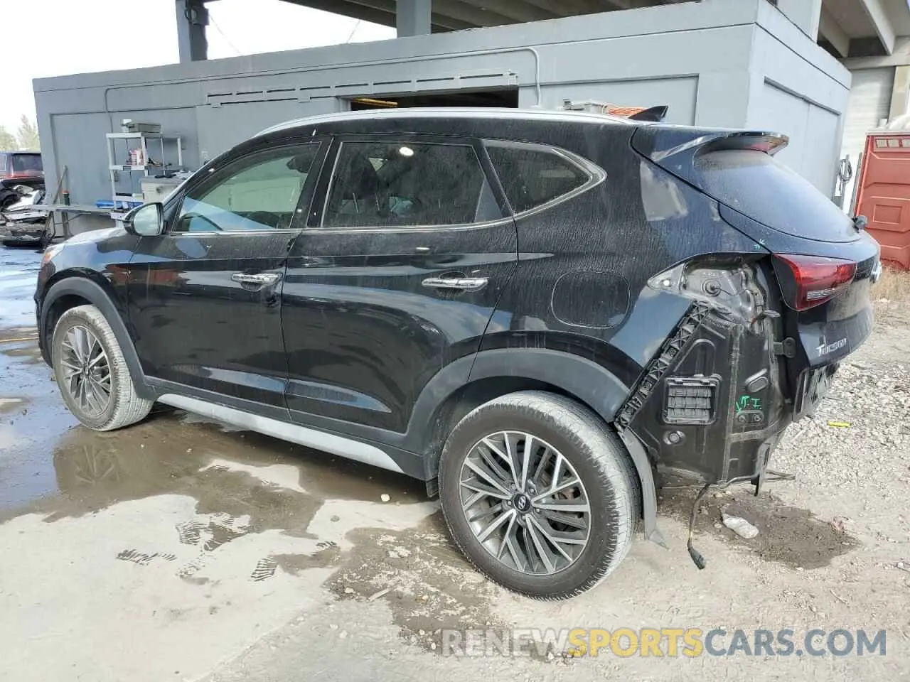 2 Photograph of a damaged car KM8J33AL1LU245775 HYUNDAI TUCSON 2020