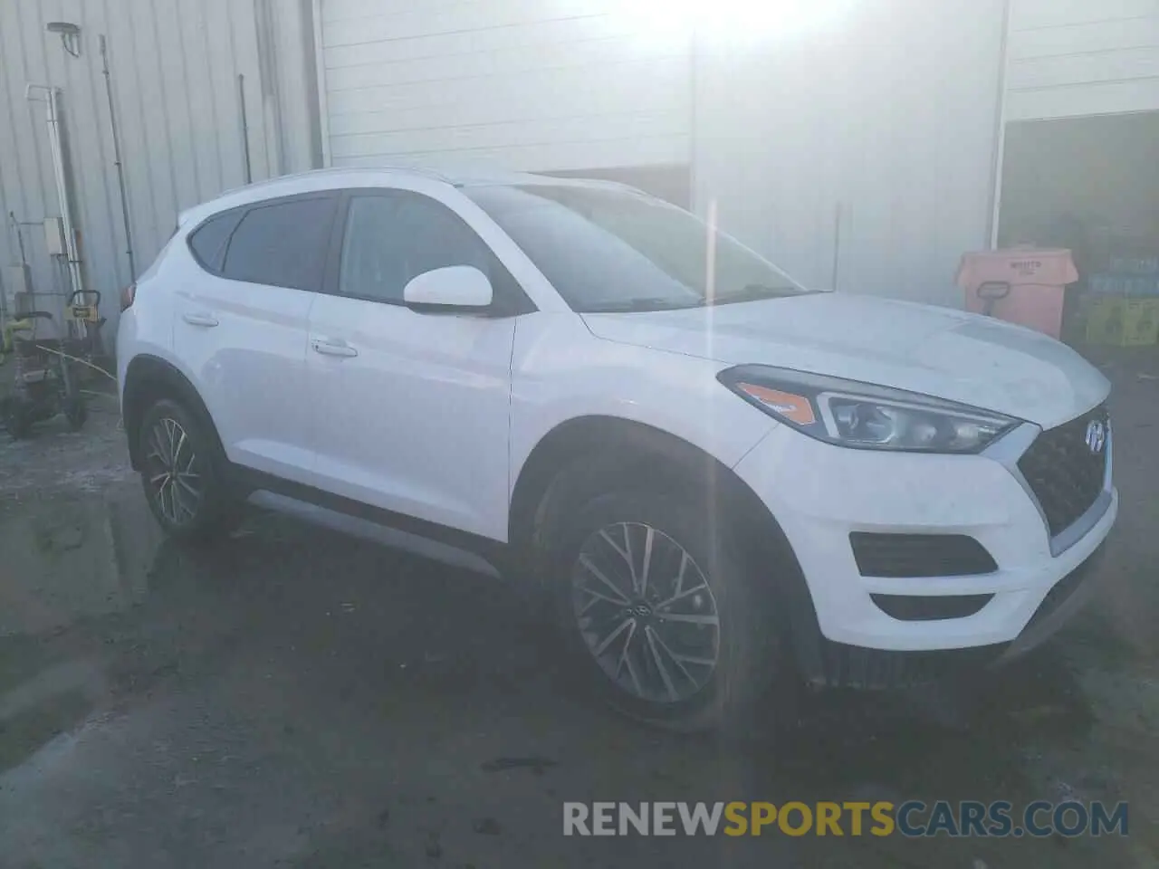 4 Photograph of a damaged car KM8J33AL3LU149436 HYUNDAI TUCSON 2020
