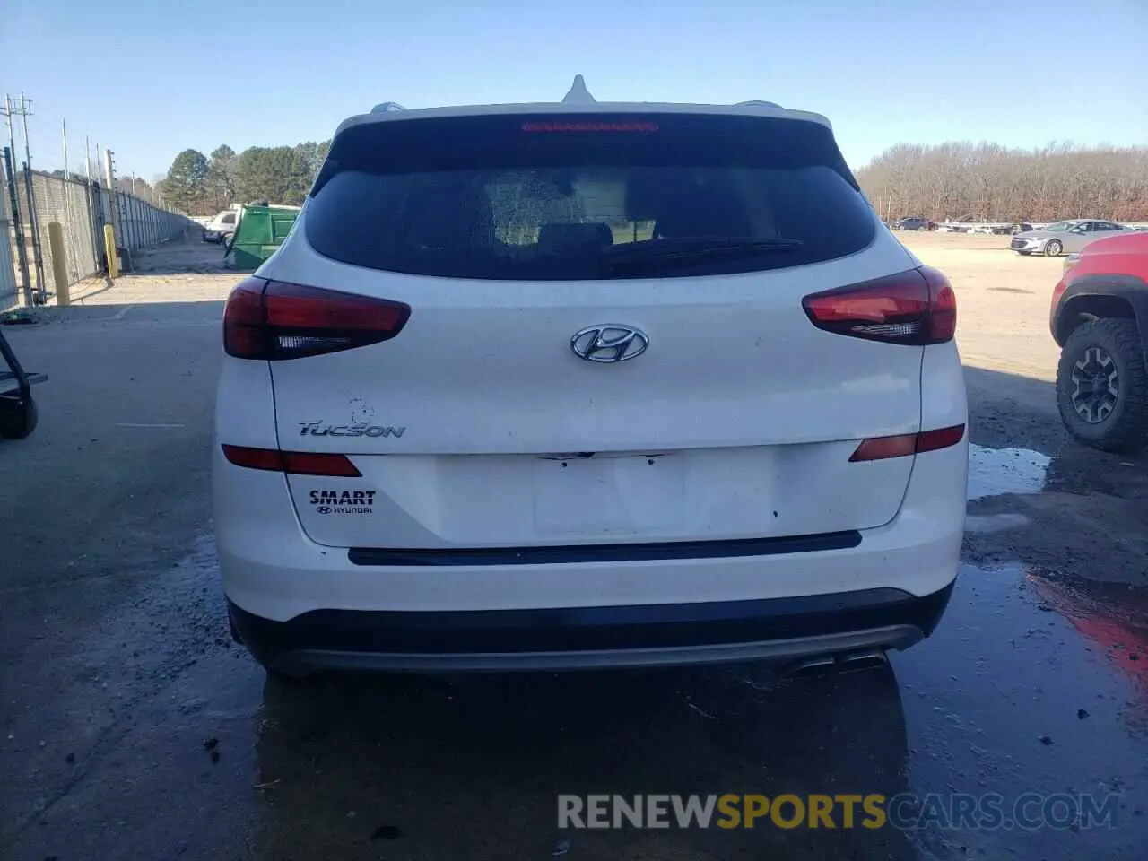 6 Photograph of a damaged car KM8J33AL3LU149436 HYUNDAI TUCSON 2020