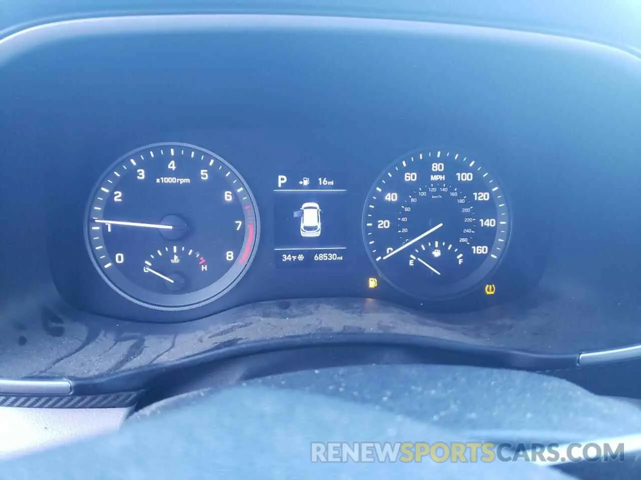9 Photograph of a damaged car KM8J33AL3LU149436 HYUNDAI TUCSON 2020