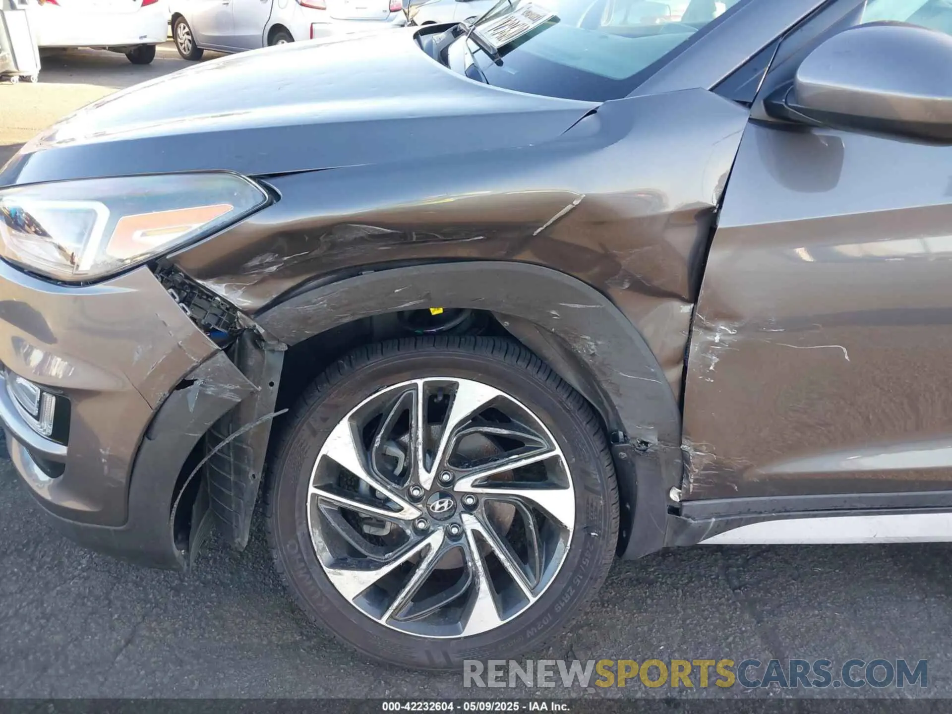 6 Photograph of a damaged car KM8J33AL4LU084564 HYUNDAI TUCSON 2020