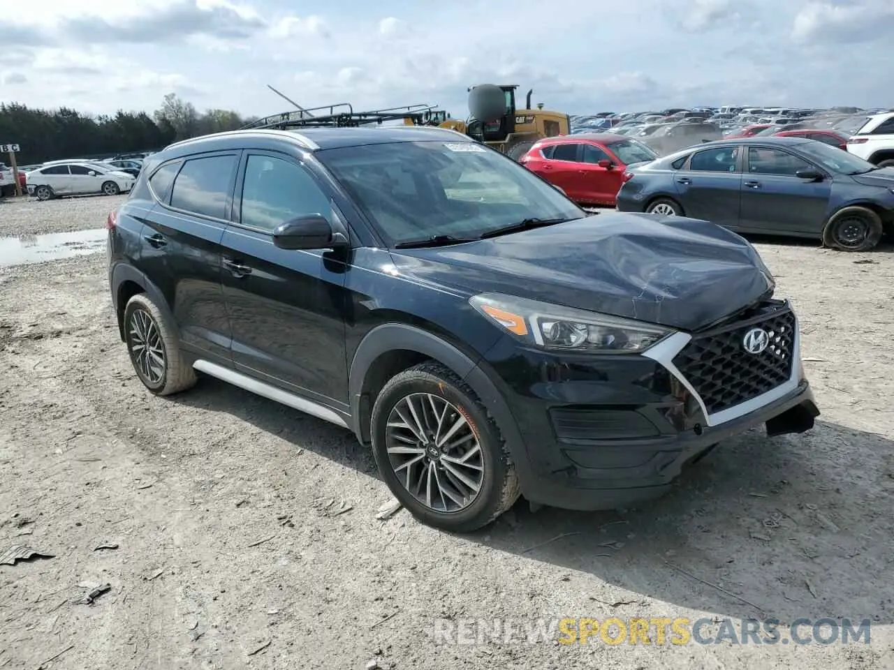 4 Photograph of a damaged car KM8J33AL4LU131771 HYUNDAI TUCSON 2020