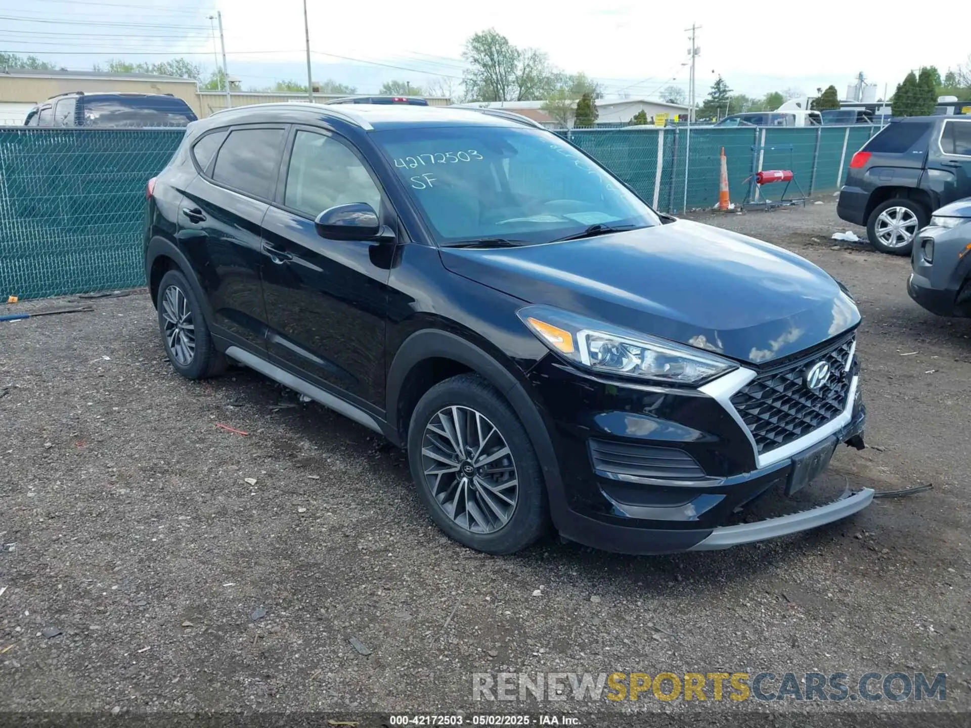 1 Фотография поврежденного автомобиля KM8J33AL4LU250789 HYUNDAI TUCSON 2020