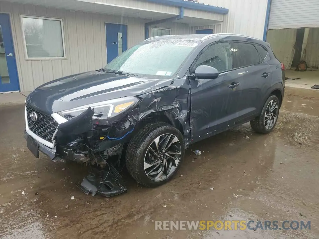 1 Фотография поврежденного автомобиля KM8J33AL5LU152029 HYUNDAI TUCSON 2020